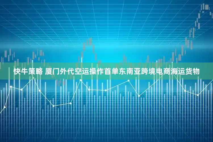 快牛策略 厦门外代空运操作首单东南亚跨境电商海运货物