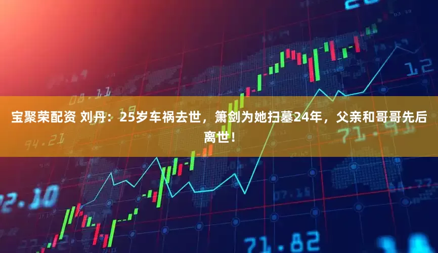 宝聚荣配资 刘丹：25岁车祸去世，箫剑为她扫墓24年，父亲和哥哥先后离世！