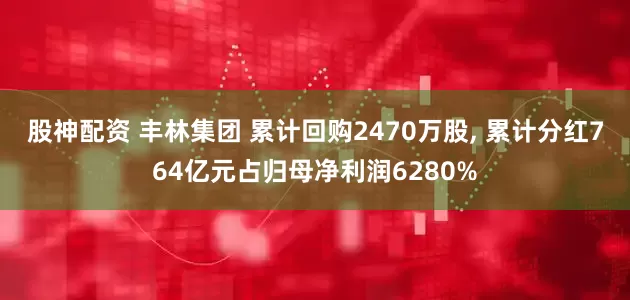 股神配资 丰林集团 累计回购2470万股, 累计分红764亿元占归母净利润6280%